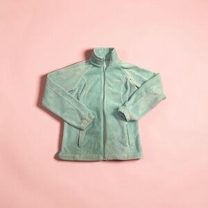 Columbia Full-Zip Fleece Jacket Teal